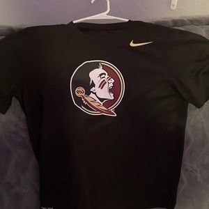 Black FSU DRI FIT SHIRT